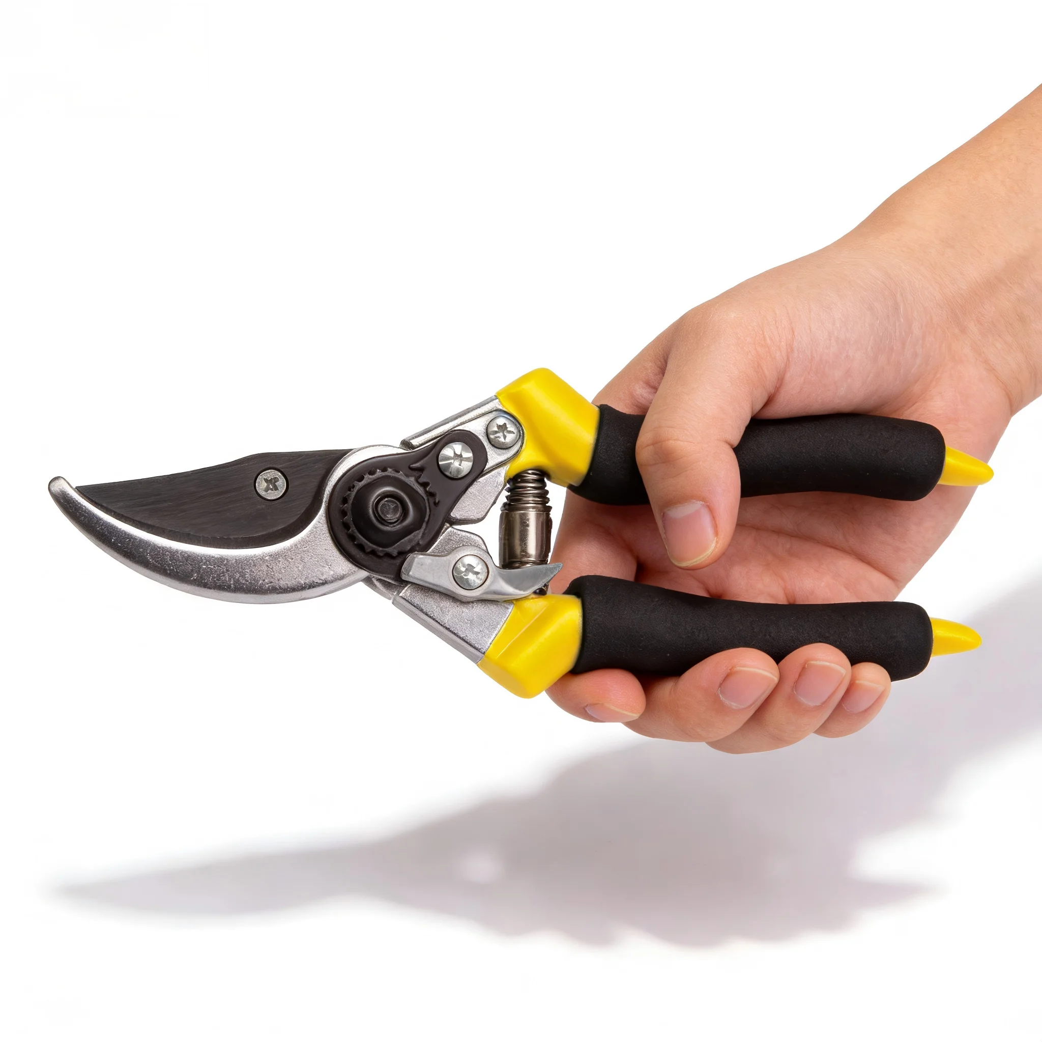 Lightweight Garden Clippers - Compact Pruners with Soft Grip for Extended Use