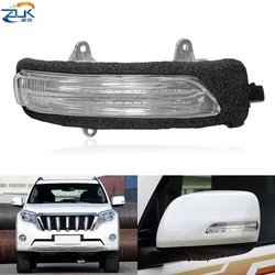 ZUK Side Rearview Mirror LED Turn Signal Light Repeater Lamp For TOYOTA LAND CRUISER PRADO 2009-2016 LAND CRUISER 2012-2017