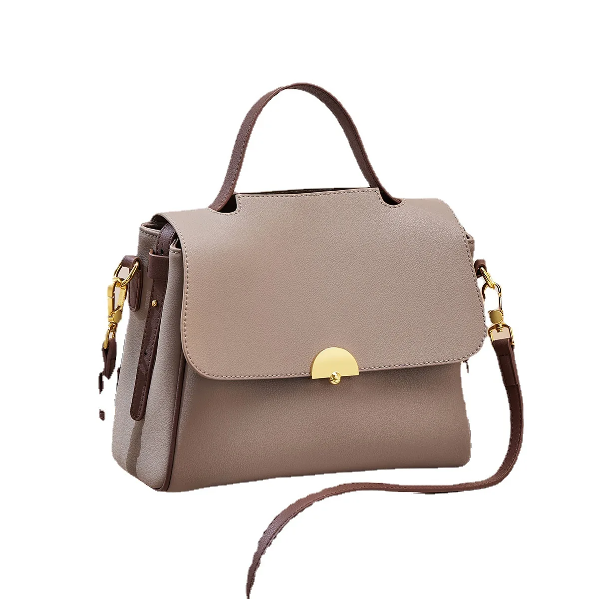 New Women Leather Large-capacity Fashion Shoulder Bag High-quality Versatile Temperament Handbag