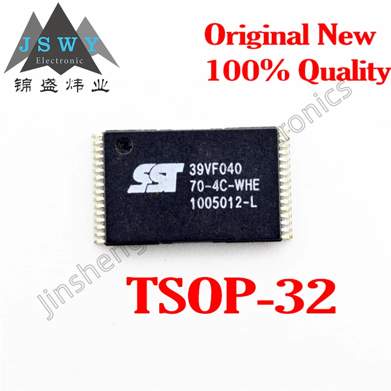 

(10/50pcs) SST39VF040-70-4C-WHE 39VF040 TSOP32 Flash Memory Chip IC Brand New Original In Stock