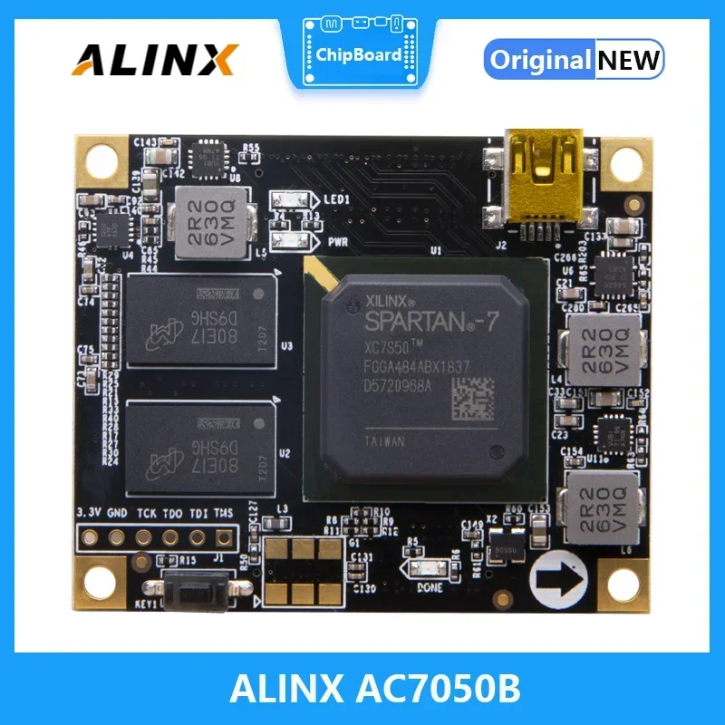 

ALINX SoM AC7050B: Система промышленного класса Xilinx Spartan-7 XC7S50 на модуле DDR3Новинка
