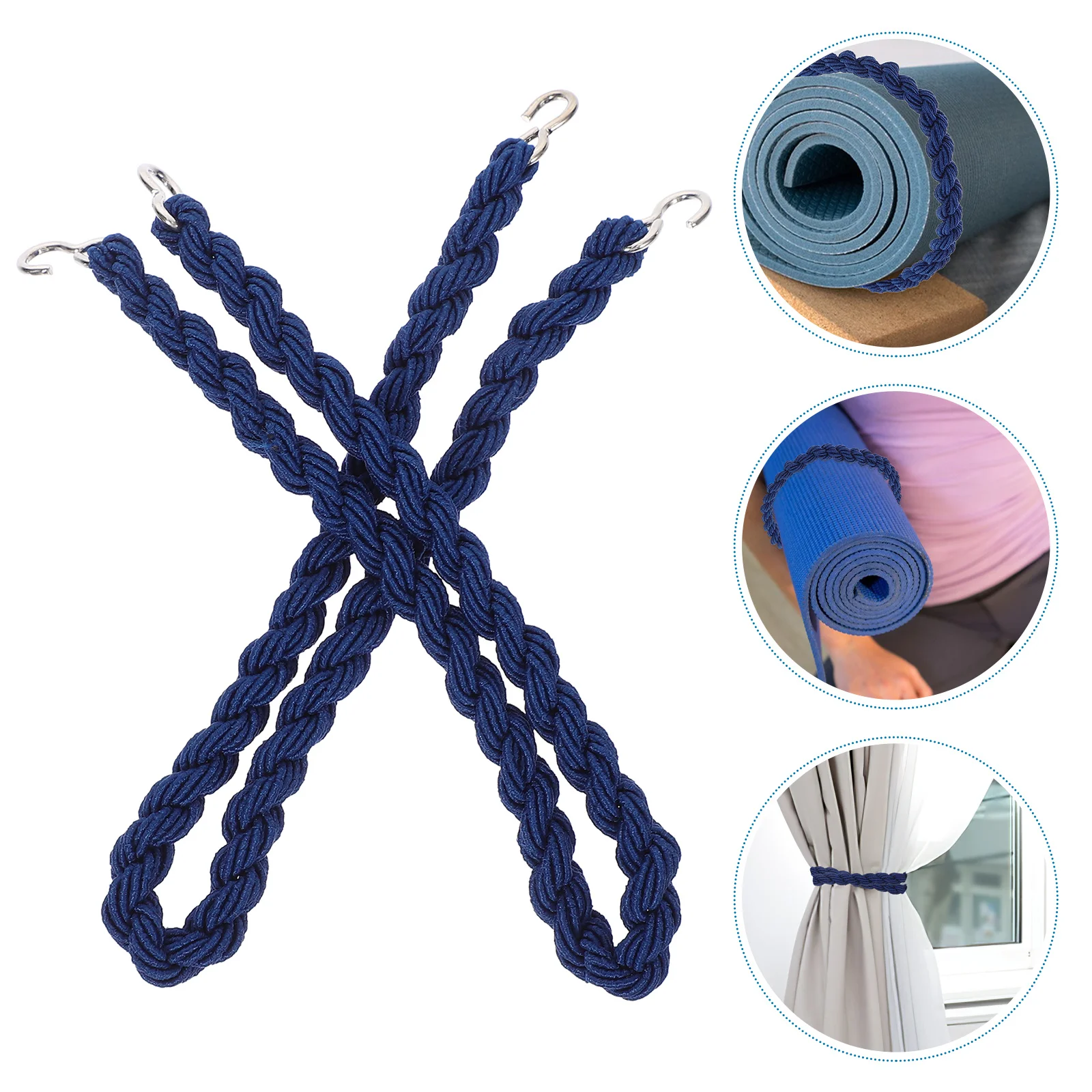 

Pant Leg Tying Ropes Elastic Boot Bands For Outdoor Camping Hiking Yoga Mat Curtain Binding Strap Shoe Fixing Rope