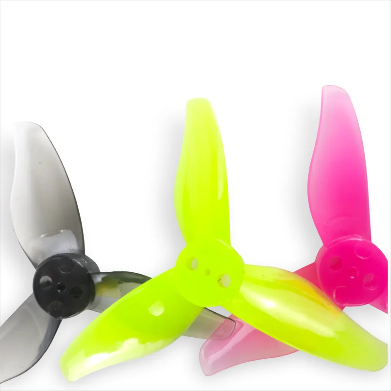 8PCS GEMFAN 2023 2x2.3 2 Inch 3-Paddle PC Propeller with 1.0mm/1.5mm Holes for 1105-1108 Motor for FPV Racing Drone DIY