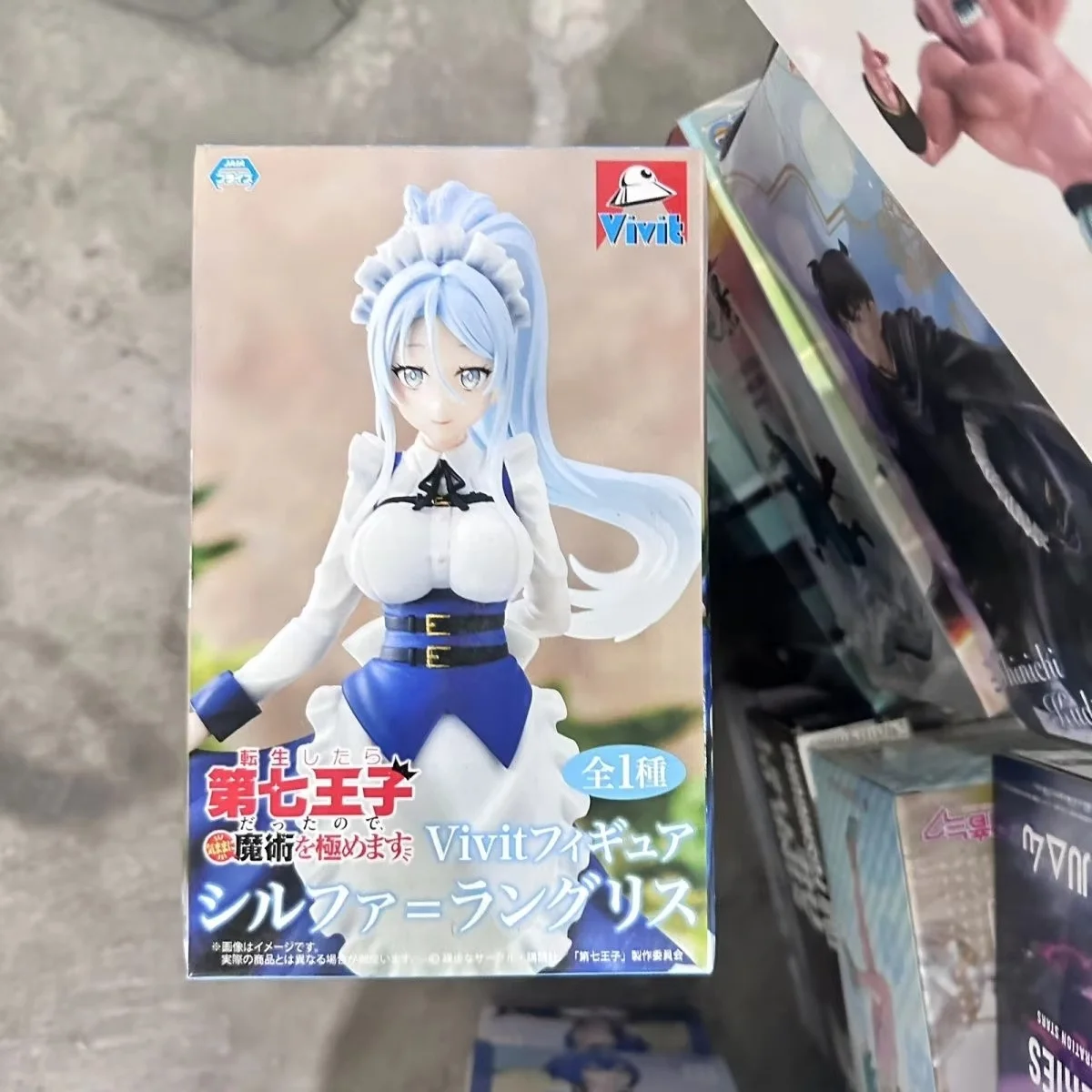 Original System Service Lloyd Sylpha Ren Vivit Figur Cartoon Sammeln Modell Anime Action Figure Desktop Dekoration Geschenke Spielzeug