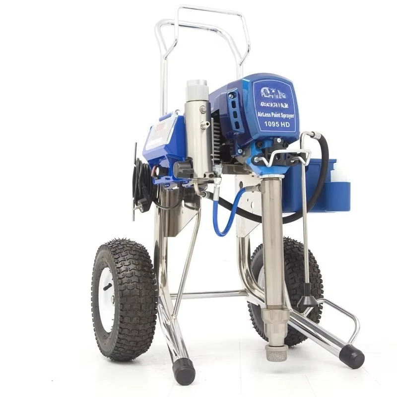 

Airless Electric Paint Sprayer Pump with 2X Life Industry Standard Airless Sprayer Machine