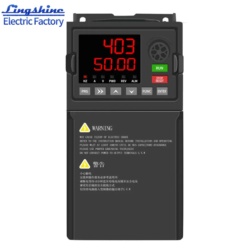 VFD 380V 3 phase 0.75-5.5KW VFD Variable Frequency Drive Converter for Motor Speed Control Frequency Inverter