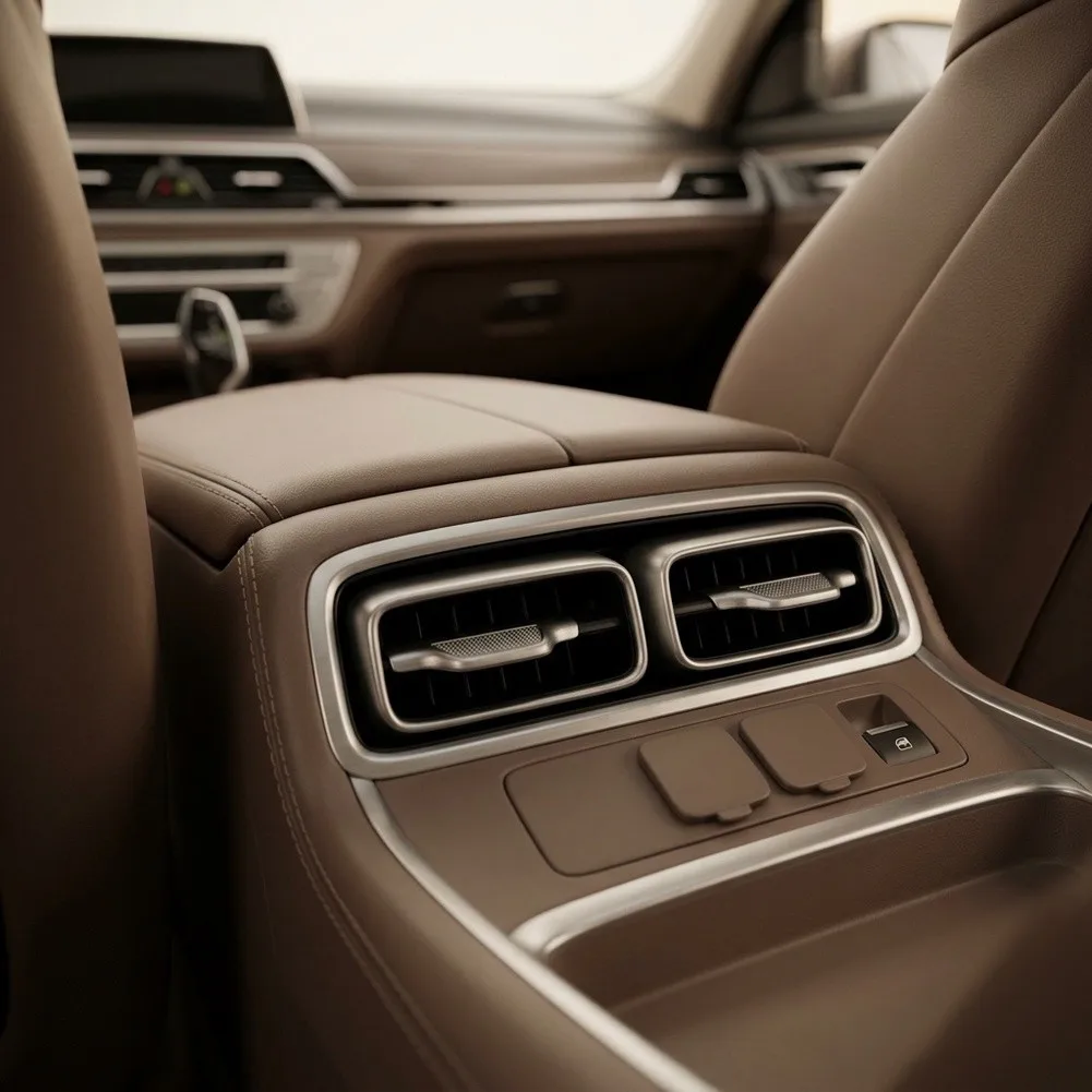 For Daily Driving for Comfort Car Air Vent Outlet S-Class Air Outlet Black Robust ABS Material Direct Replacement Part