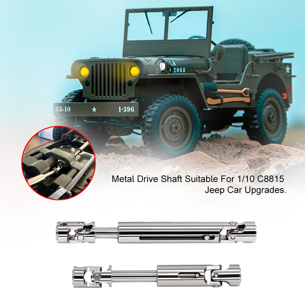 

2026 9IMOD металлический приводной вал из алюминиевого сплава для 1/10 C8815 детали для обновления радиоуправляемого автомобиля