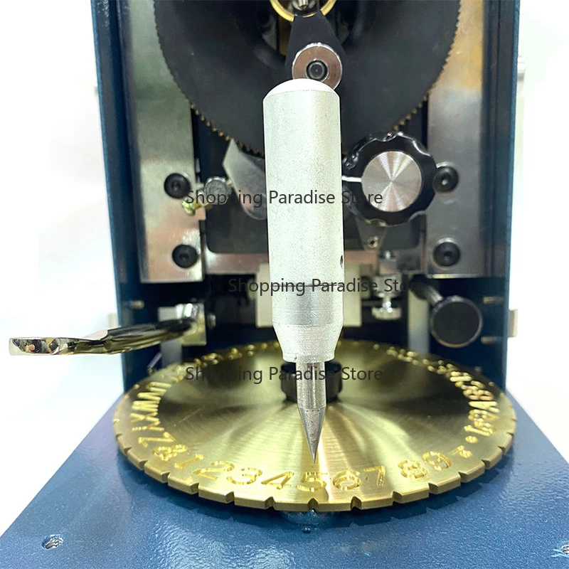 Portable Gold Rings Name Letter Hand Manual Engraving Machine For Jewelry Inside Ring