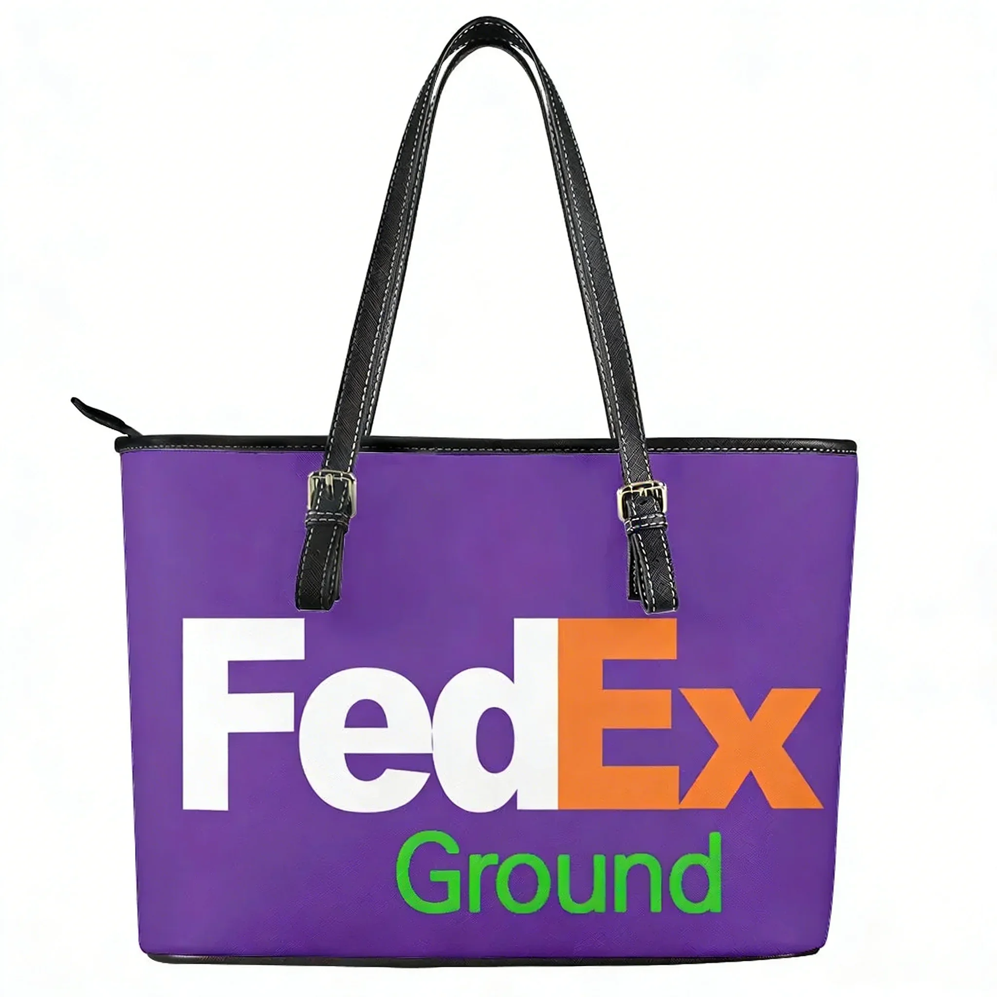 FedEx American Express Custom Handbag Womens Mens Personalized Tote Bag Shoulder Bag Business Leather Purse Travel Bag Gift