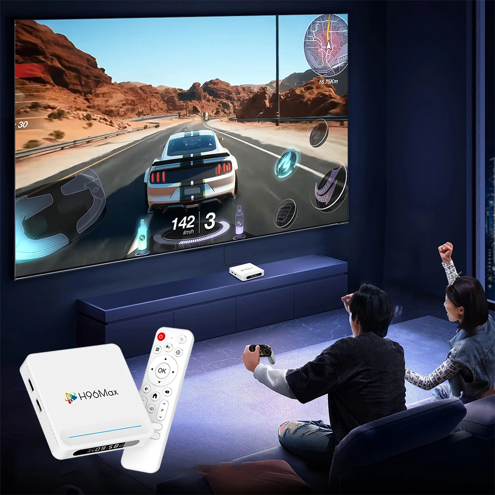 Android 14 Smart TV Box Wi-Fi 6 BT5.4 Медиаплеер с дистанционным управлением Android Box Android Box