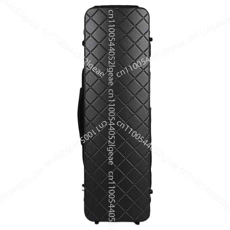 

Lightweight Portable Carbon Fiddle Case Compression Resistant Square Piano Case Violin Bag Backpack 4/4