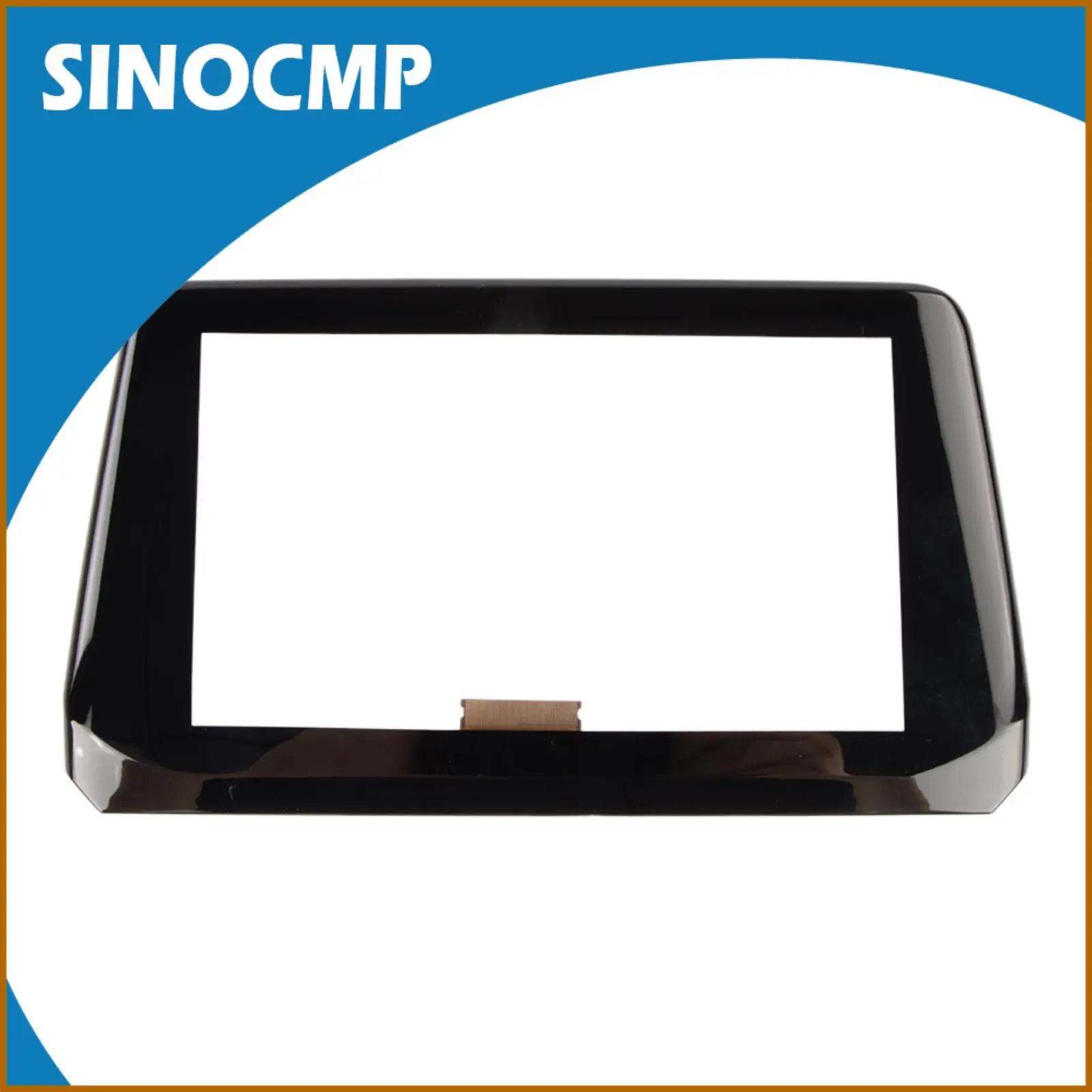 

7" Touchscreen Gps Navigation Radio Digitizer Glass For Mazda 3 2017 2018 Oem B61a611j0 Resistive Touch Panel Can-Bus Support