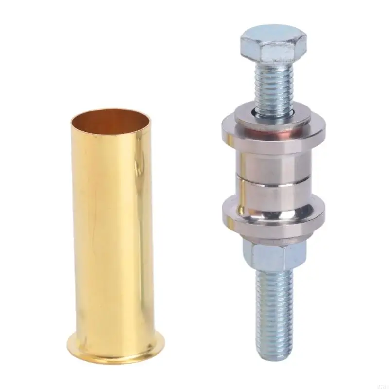 M76E Boat Drain Fitting Component with Threaded Metal Hardware Support