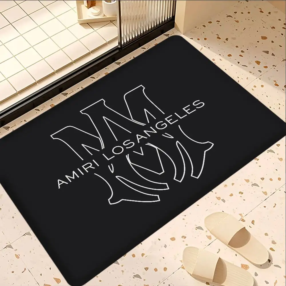 تصميم فاخر A-Amiries الكلمة حصيرة المضادة للانزلاق امتصاص الماء شريط طويل وسادة غرفة نوم حصيرة Alfombra