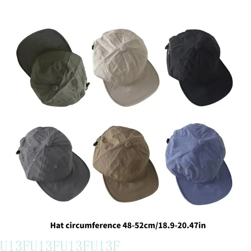 

U13F Upgrades Kids Sun Quick Dry Baseball Caps UPF50+ Lightweight Breathable Hat for Outdoor Activity Ages 3 to 12