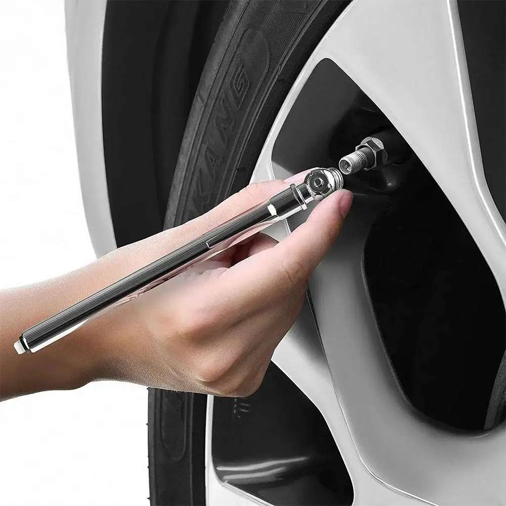 Auto Car Tyre Tire Air Pressure 5-50PSI Mini Test Meter Gauge Pen Quick Check Tire Pressure Tool For Vehicle Motor