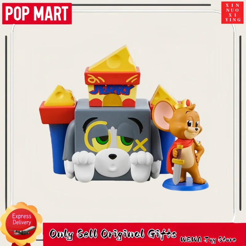 Genuine POP MART Tom Jerry's Handmade Blind Box from the Cat and Mouse Playground Series Original gifts stranger thing products