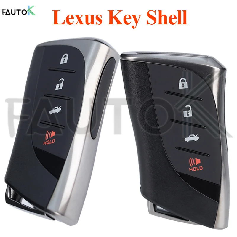 Умный корпус автомобильного ключа для Lexus 2018-2020 ES350 LC500 LC500h LS500 LS500h GX460 LS500 UX250h 3/4 кнопки Автоматический чехол для дистанционного управления автомобильным брелоком Умный корпус автомобильного ключа для Lexus 2018-2020 ES350 LC500 LC500h LS500 LS500h GX460 LS500 UX250h 3/4 кнопки Автоматический чехол для дистанционного управления автомобильным брелоком