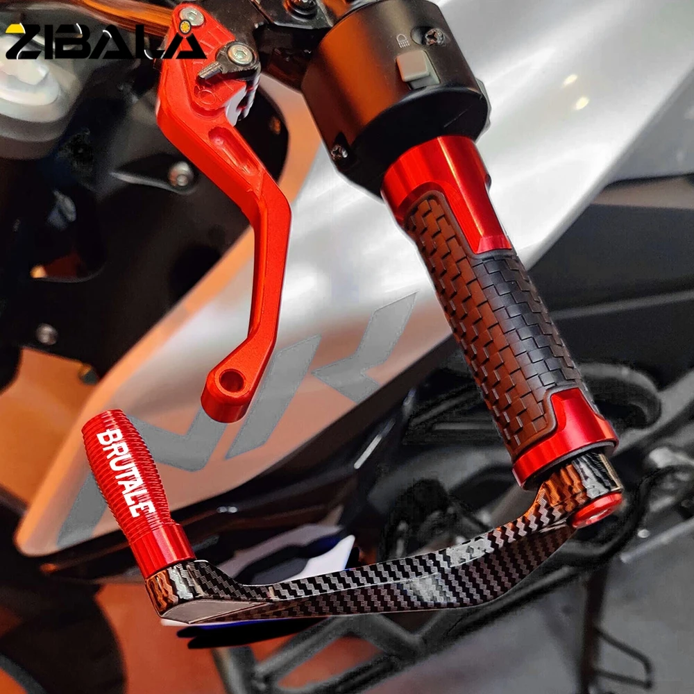 7/8 "22Mm Motorfiets Accessoires Voor Mv Agusta Brutale 675 800 800rr Cnc Stuur Grips Rem Koppeling Hendel Hand Bescherming Beschermer