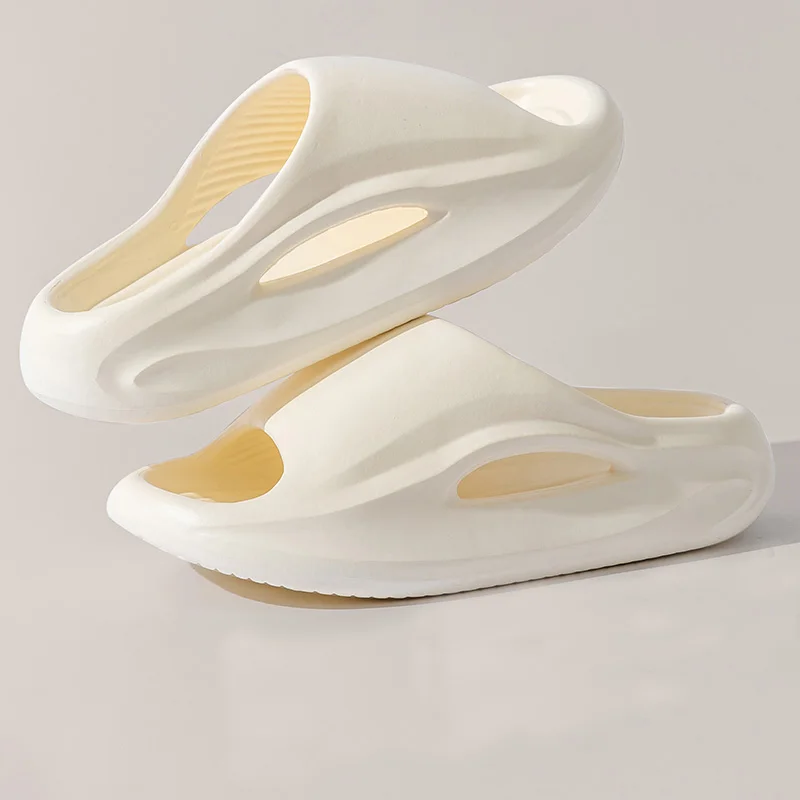 Sommer-Hausschuhe mit dicker Sohle für Männer und Frauen, Indoor-Outdoor-Sandalen, Strand-Flip-Flops, Paar-Hausschuhe, rutschfeste Herren-Duschpantoffeln – Detail 12