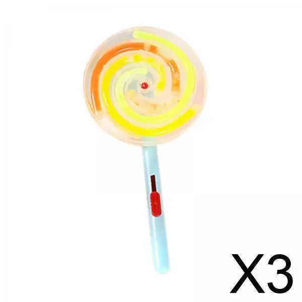 3 × لعبة فلاش فلورسنت، عصا متوهجة ممتعة للحفلات هدية عيد ميلاد #1