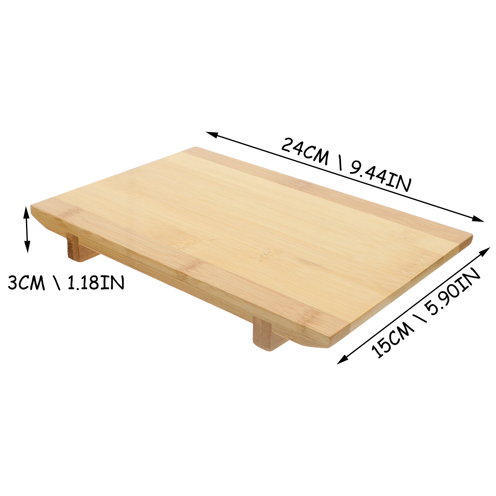 

Bamboo Sushi Arrangement Tray Plates Food Display Dish Home Restaurant Hotel Housewarming Gift Sashimi