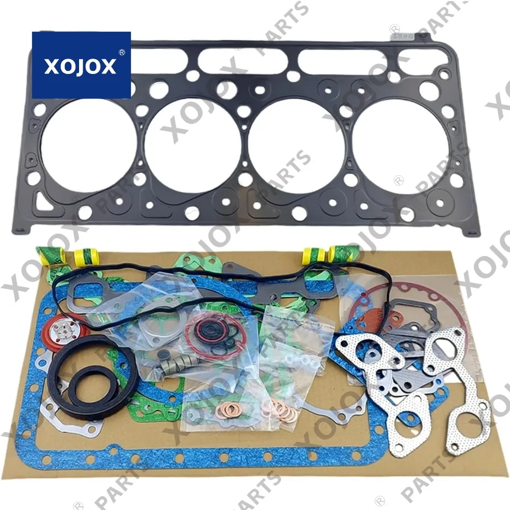 

XOJOX V2403 Full Head Gasket Set Kit For Kubota V2403 V2403T V2403DI V2403M V2403MDI V2403-M-DI-E3B Engine KX161-3 Excavator 109