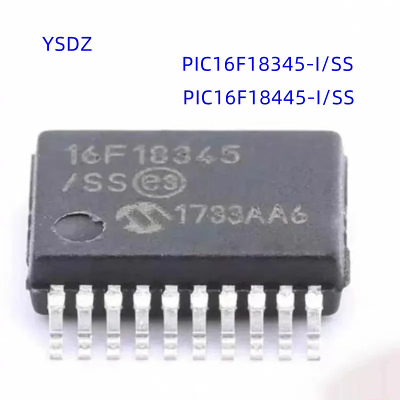 5PCS/LOT PIC16F18445-I/SS SSOP-20 PIC16F18345-I /SSPIC16F18445 PIC16F 16F18345 18445 100% new imported original IC