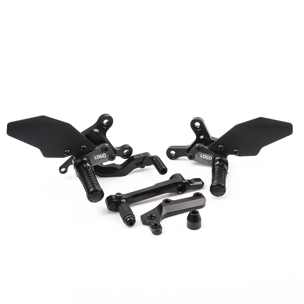 MT-09 Adjustable Footpegs Motorcycle For YAMAHA MT09 2024 2025 Adjustable Rearset Footrest Foot Rest adjustable rear set