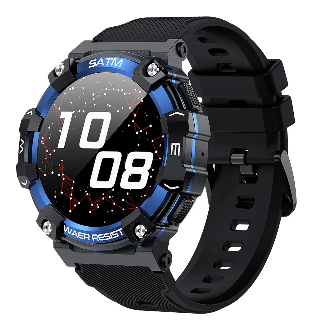 PG666 Smart Watch Men Bluetooth Call Outdoor Rugged Sport Fitness Tracker Heart Rate Blood Pressure Oxygen Monitor Smartwatch