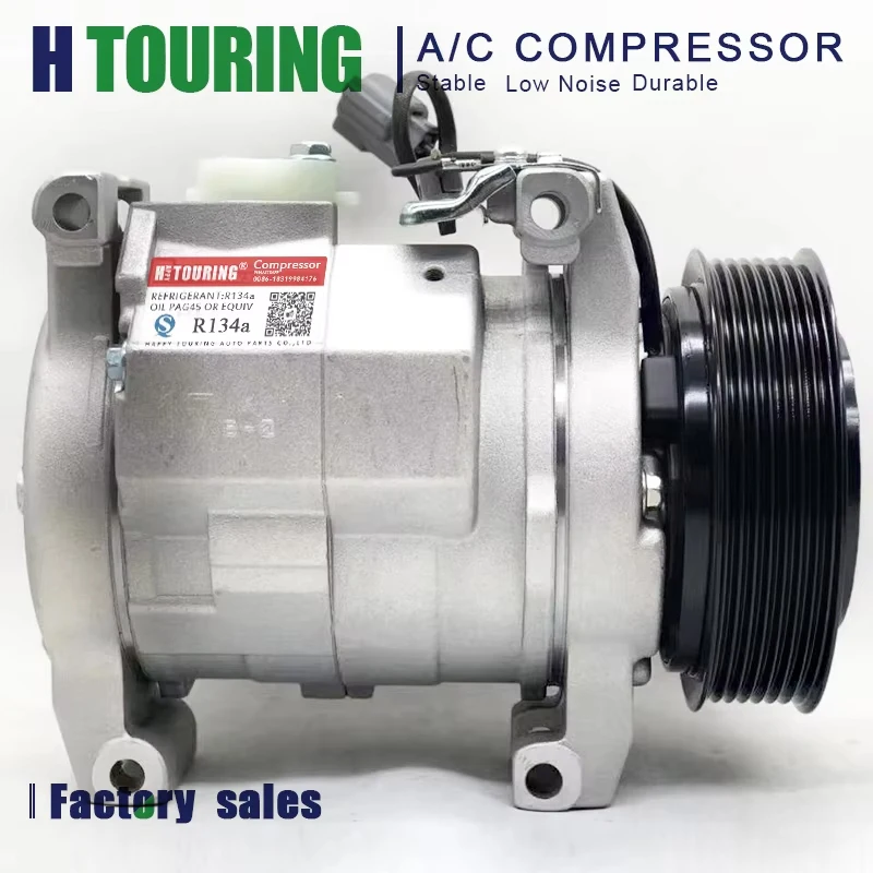 

10S17C AC Compressor FOR HONDA STREAM/FR-V K20A5/K20A1 2.0L 4cyl 38810RJJ003 38810-RJJ-003 38800-PNA-003 608236901 38800PNA003