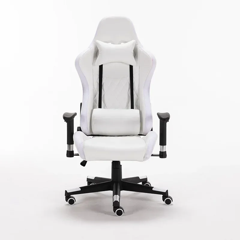 Home computer chair with lights and swivel chair manufacturers wholesale can lie comfortable office game computer chair