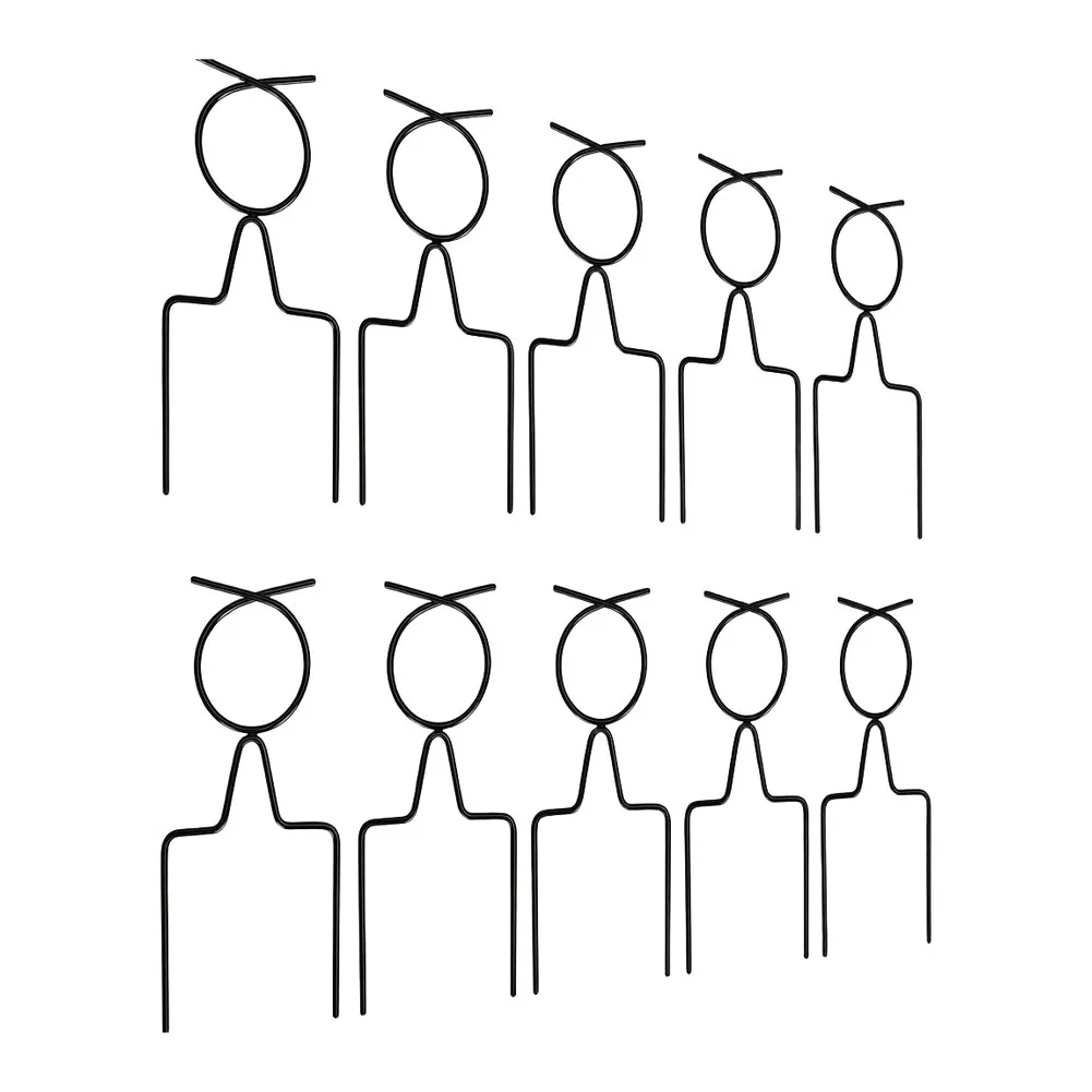 Hose Guide Spikes 10Pcs for For Yard Lawn Plant Protection Weather Resistant Management Tool  Hose Guide Spikes