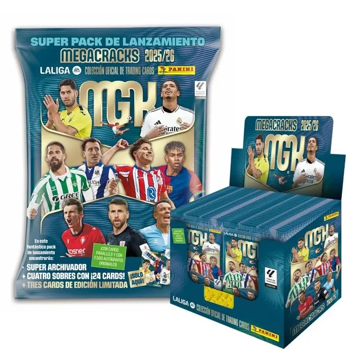 panini Megacracks 2025/26 - Megapack 50 sobres