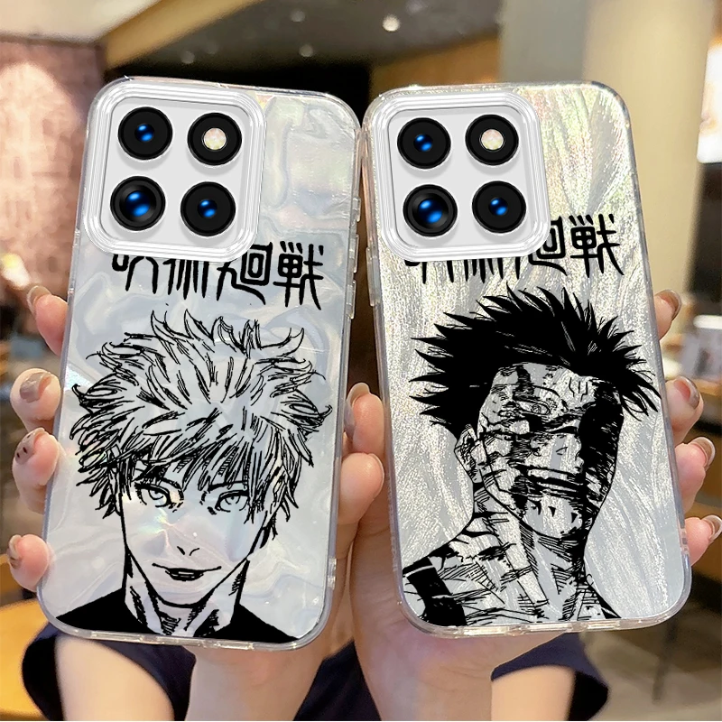 

Jujutsu Kaisen Satoru Gojo Cool Anime Phone Case for Xiaomi Poco X6 X3 F6 M6 M4 Pro C61 13T 11 Lite Shock Proof Matte Back Cover