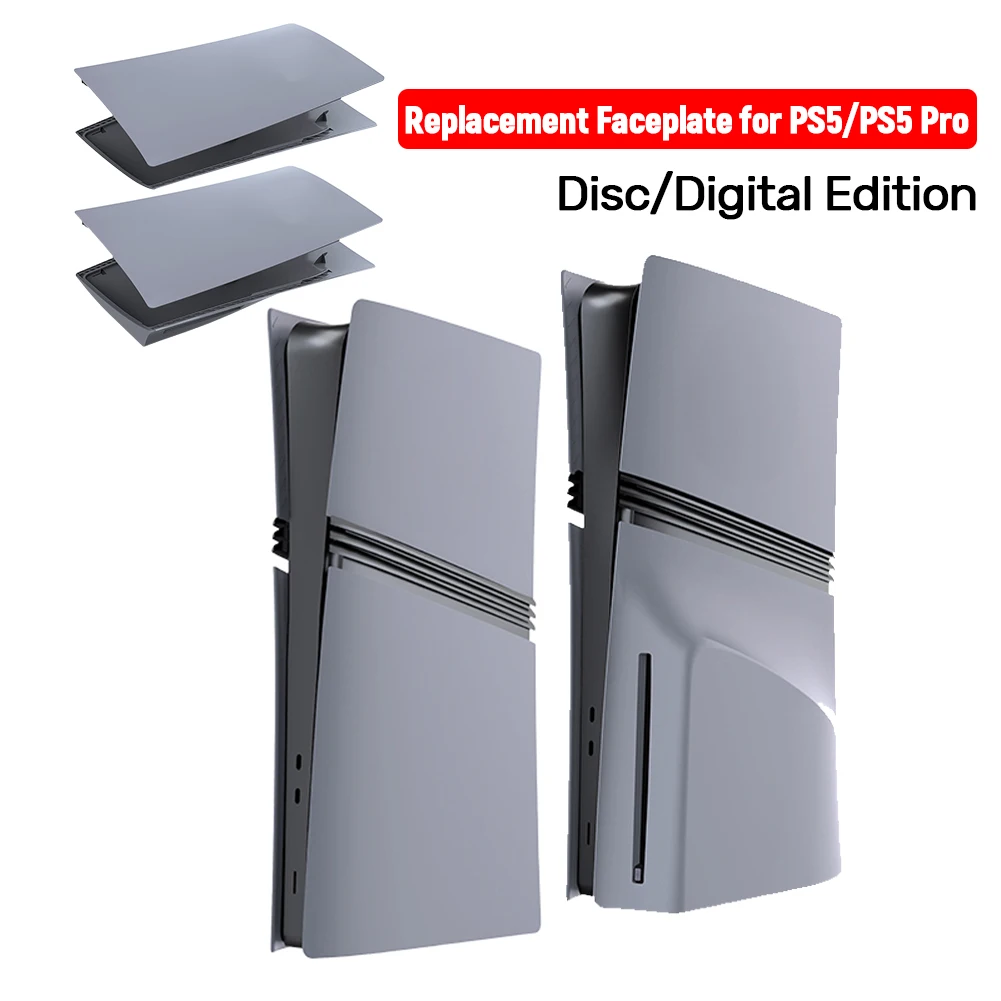 

30th Anniversary for PS5/PS5 Pro Disc/Digital Faceplate Console Cover Anti-Scratch Plastic Hard Case Side Plate Shell Face Plate