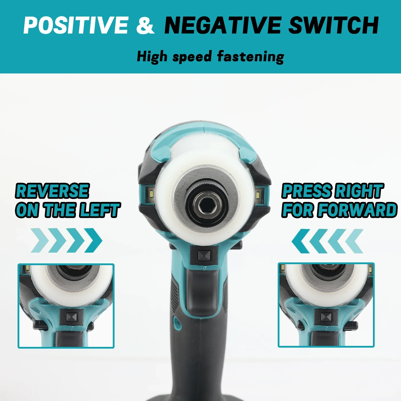 DTD172 Brushless Driver Drill Electric Screwdriver Impact Hand Electric Drill Electric Tool For Makita 18v Battery Pins