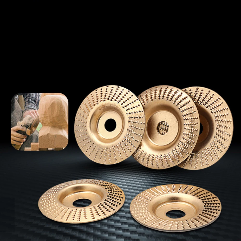 Wood Grinding Wheel Angle Grinder Discs Sanding Arc Flat Bevel Disc Abrasive Tools For Woodworking 100Type Angle Grinders Tools