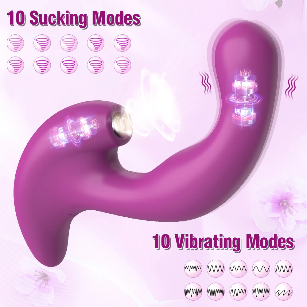 20 Modes Vagina Sucking Vibrating G Spot Vibrator Clitoral Sucker Oral Sex Clitoris Stimulator Erotic Sex Toys for Women Adults
