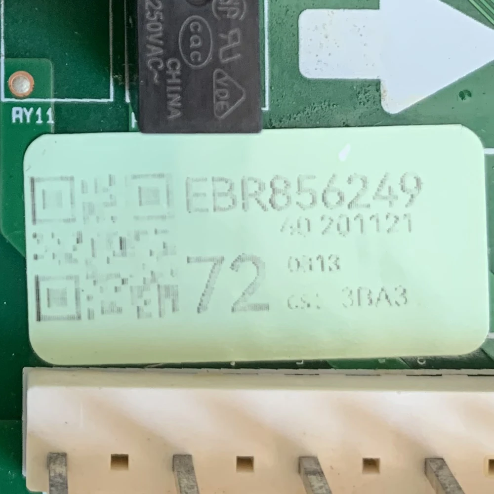 اللوحة الأم للثلاجة، بطاقة التحكم PCB، رقم الموديل EBR 85624972 ، للعلامة التجارية LG، الأصلية