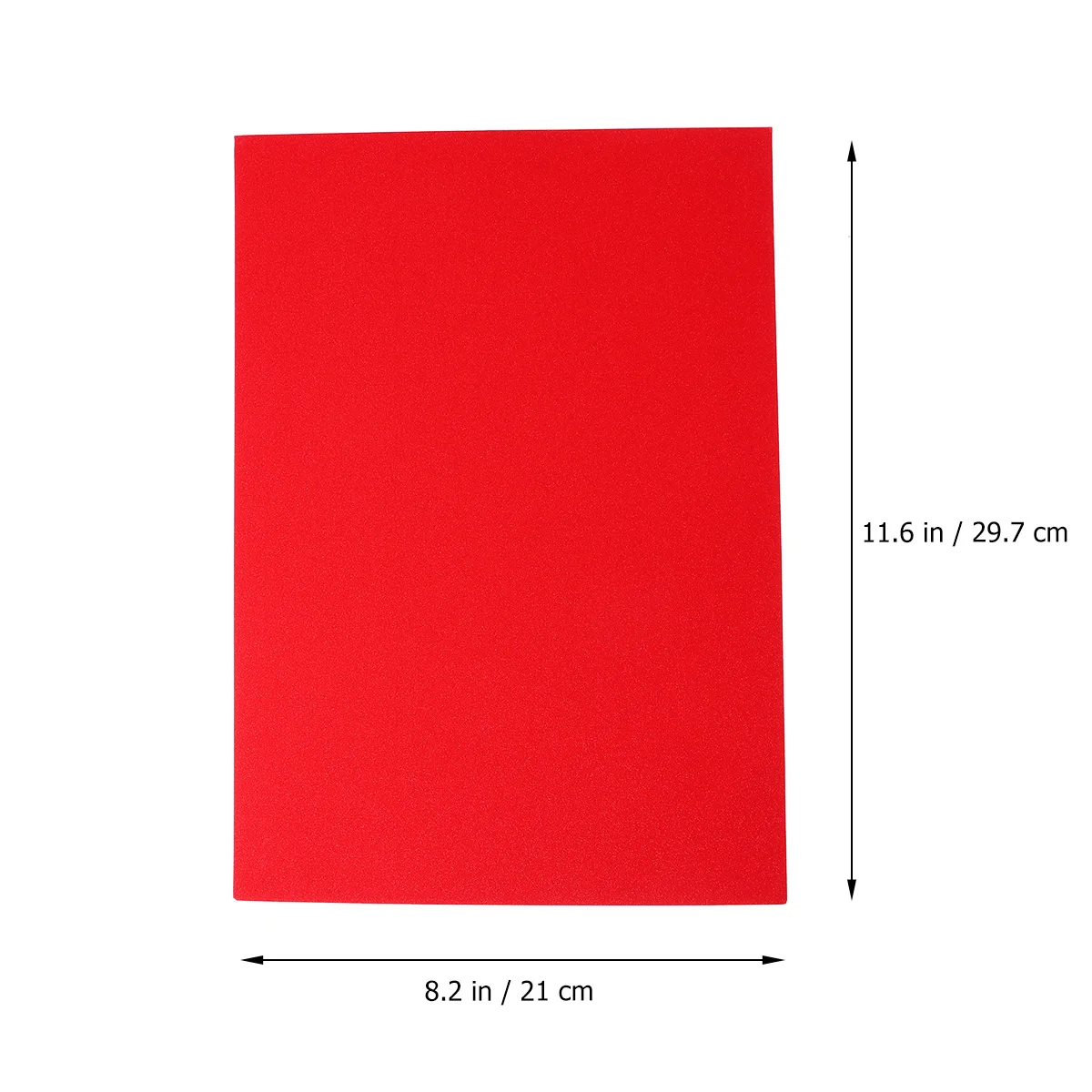 

10Pcs Red Glitter Cardstock DIY Craft Paper for Christmas Gift Decorations Scrapbook Cards Sparkling Glitter Paper High Quality