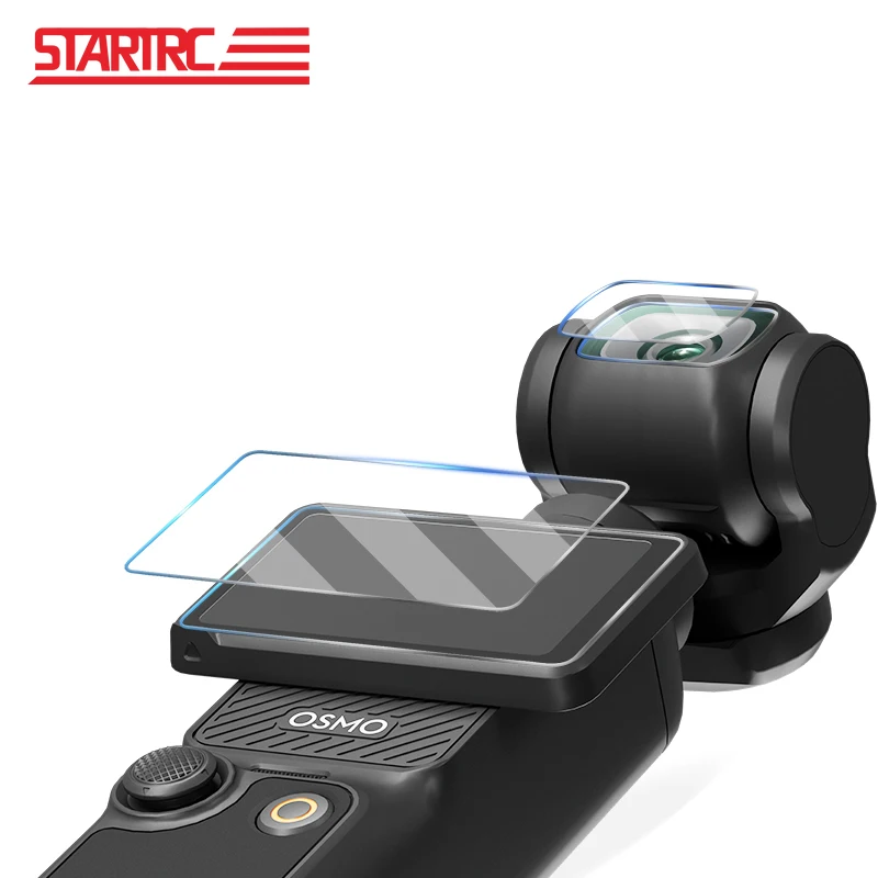 Tempered Glass for DJI Osmo Pocket 4/ Pocket 3 Camera Lens &