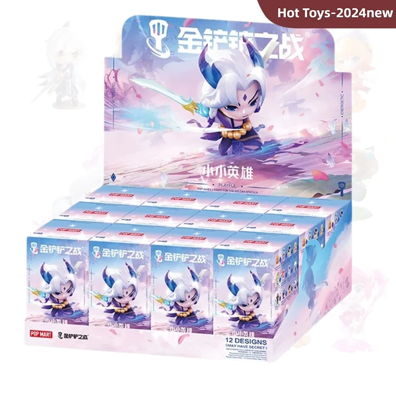 Новый Popmart Tft Mobile Little Hero Series слепая коробка игрушка игровой персонаж Ahri Akali The Unforgeotten Yone коллекционная модель подарок