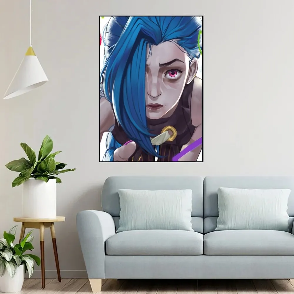 A-Arcane Jinx L-Lols Poster Fancy Wall Sticker for Living Room Bar Vintage Decorative Painting Middle #6