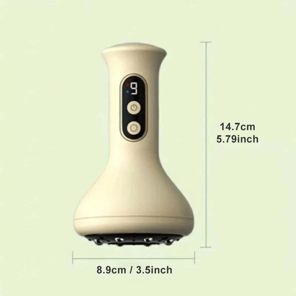 9 Gears Electric Cupping Therapy Massager Vacuum Suction Cups Adjustable Therapy Cupping Guasha Massage Tool Muscle Stimulator - Image 6