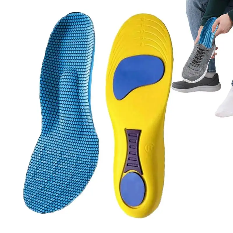 Comfort Insoles For Flats Casual Shoes Inserts Arch Support Insoles Shoe Inner Soles With Vents Design For Casual Shoes Work