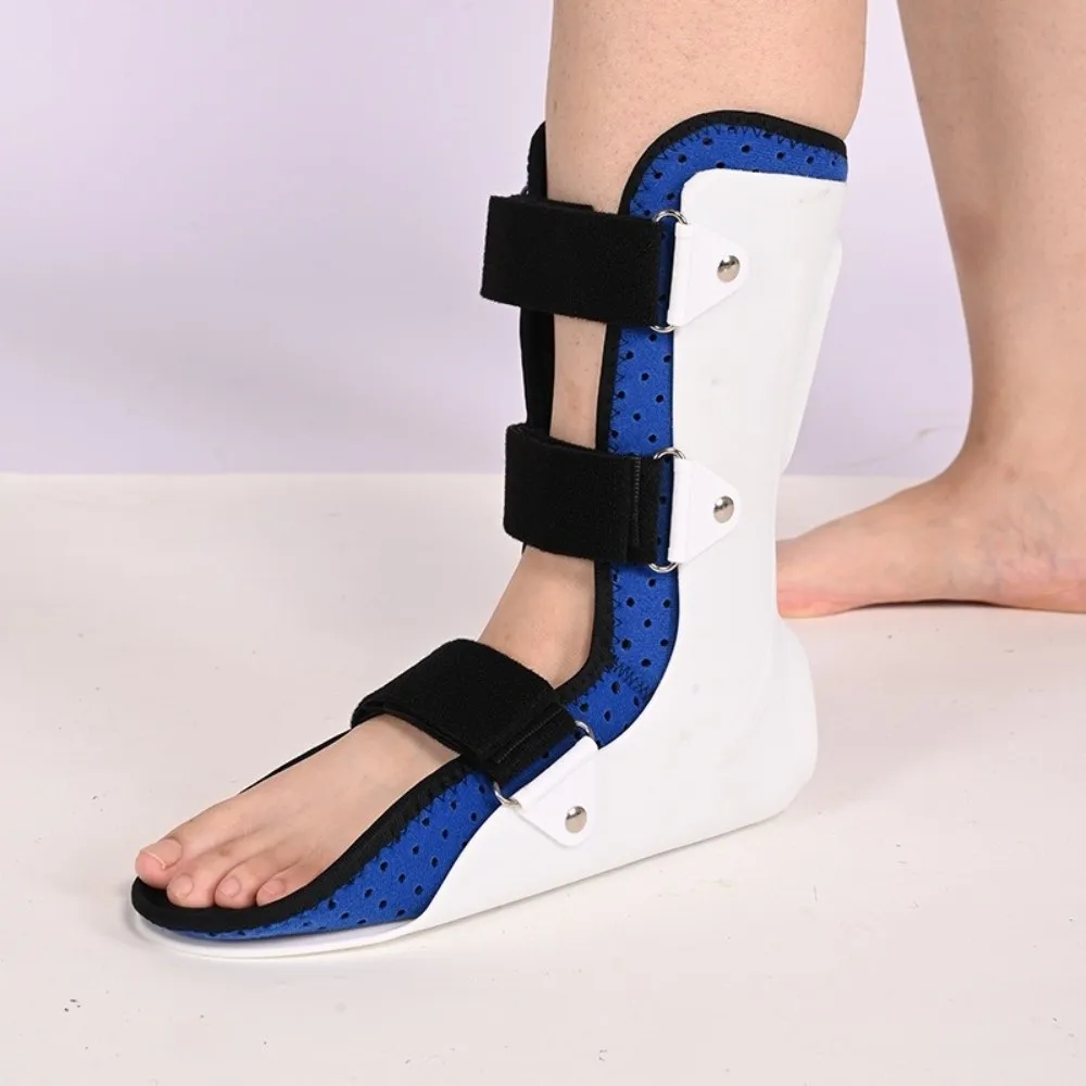 

Дышащий бандаж на лодыжку, съемный регулируемый сустав на лодыжку, фиксатор перелома литок Varus Valgus, нескользящая подошва, поддержка стопы, растяжение связок лодыжки