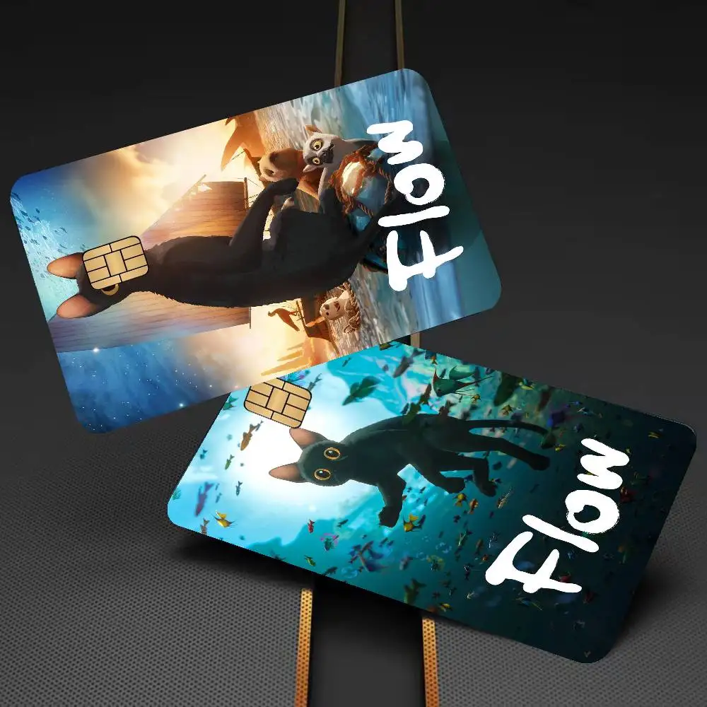 Flow Movie Anime Spend Or Save Funny Shell On Off Ultra Thin No Fade Sticker Skin Cover Film For Debit Credit Card