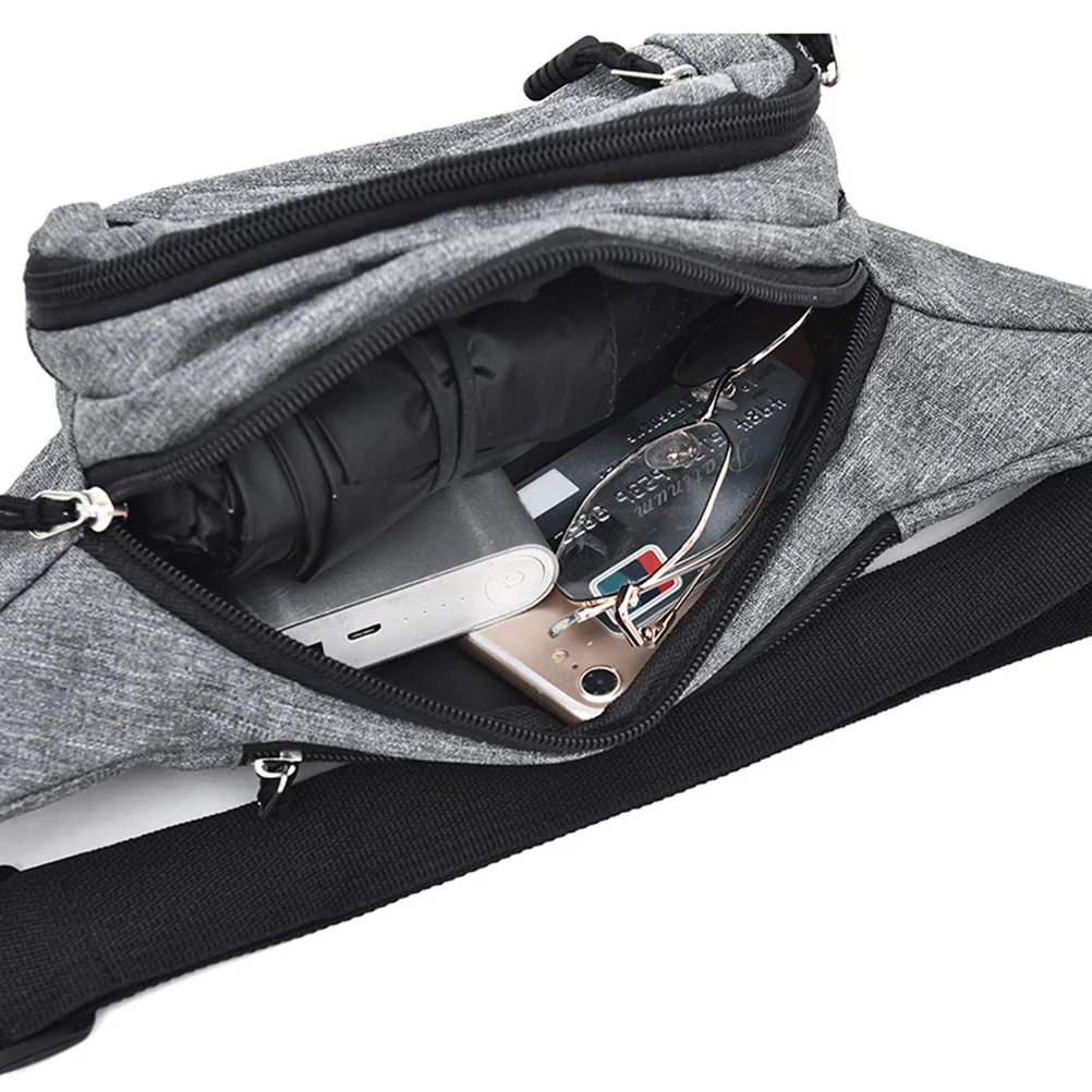 Adjustable Running Belt Oxford Cloth Sports Waist Pack For Outdoor Fitness Large Capacity Fanny Pack Men Women Waist Bag